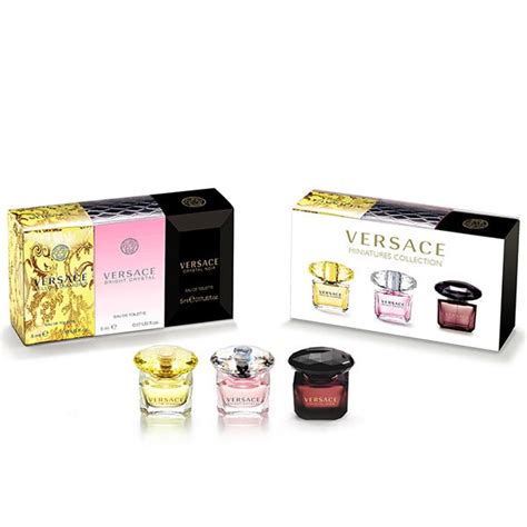 versace damenparfum miniaturen set|superdrug versace mini set.